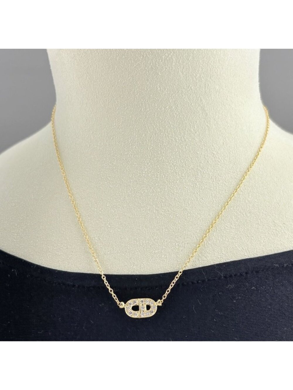 Dior Mere Diamond Necklace YG Yellow Gold Pendant - Picture 4 of 6